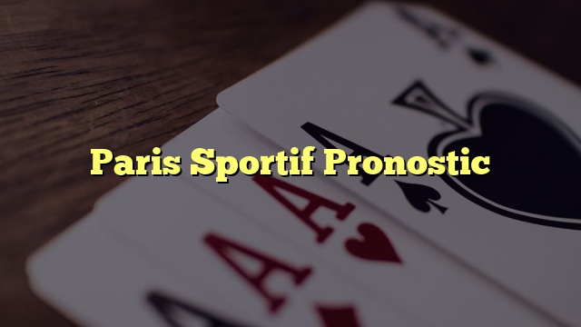 Paris Sportif Pronostic